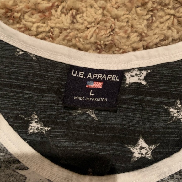 Men’s OBX U.S. Apparel beach tank top - Picture 3 of 4